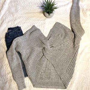 Melrose and Market off the shoulder shrug sweater